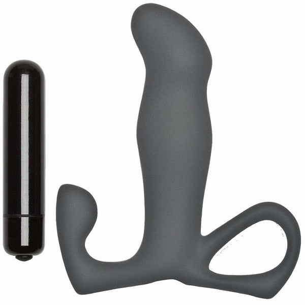 OptiMale Vibrating P-Massager Slate