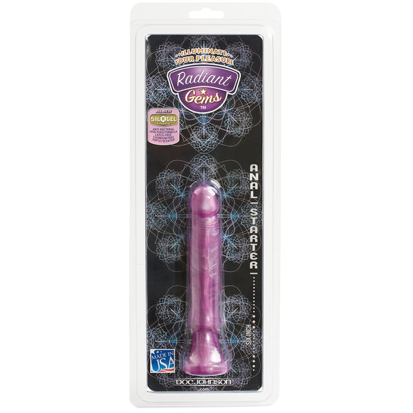 Radiant Gems Anal Starter - Purple