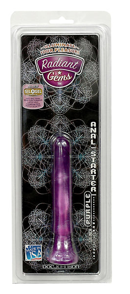 Radiant Gems Anal Starter - Purple