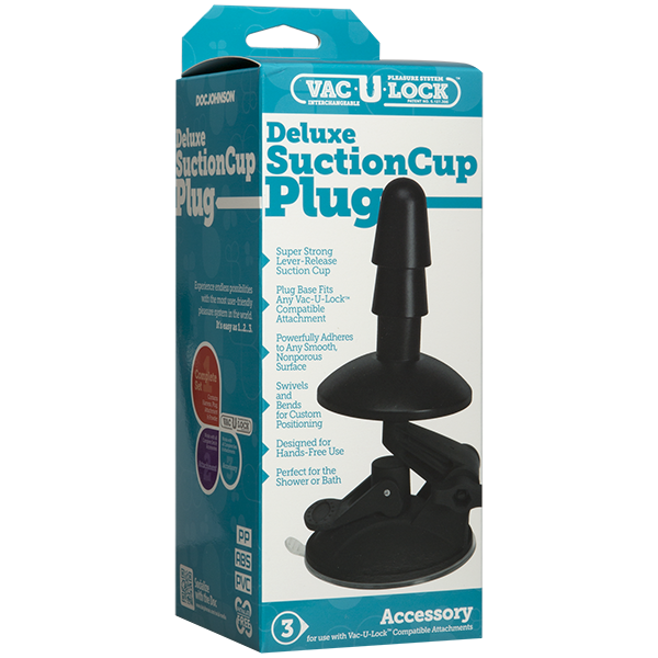 Vac-U-Lock Deluxe Suction Cup Plug Accessory