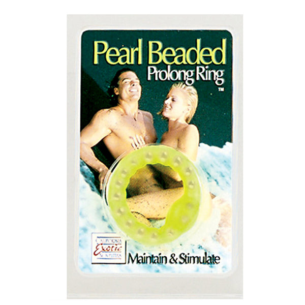 California Exotic Pearl Beaded Prolong Ring Glow In The Dark