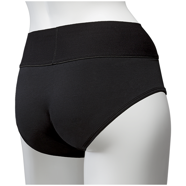 Vac-U-Lock Panty Harn w/Plg Briefs S/M