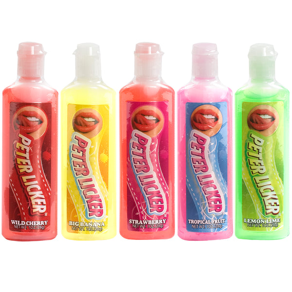 Peter Licker - 1 oz Bottle Asst. Flavors Pack of 5