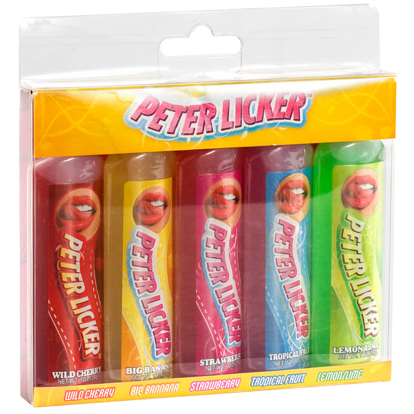 Peter Licker - 1 oz Bottle Asst. Flavors Pack of 5