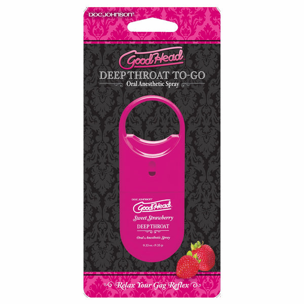 GoodHead Deep Throat Spray to Go - Strawberry