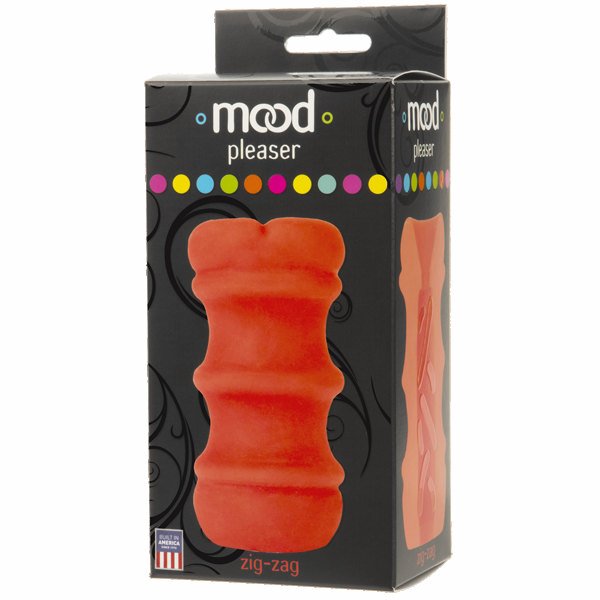 Mood Ultraskyn UR3 Zig-Zag Stroker - Orange