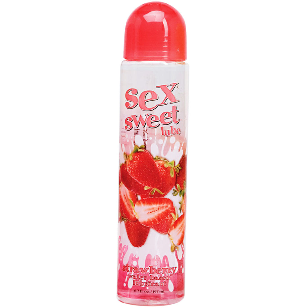 Sex Sweet Lube Strawberry 6.7 fl oz. - (PACK OF 2)