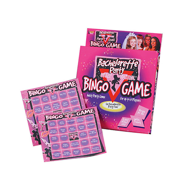 Bachelorette Party Bingo