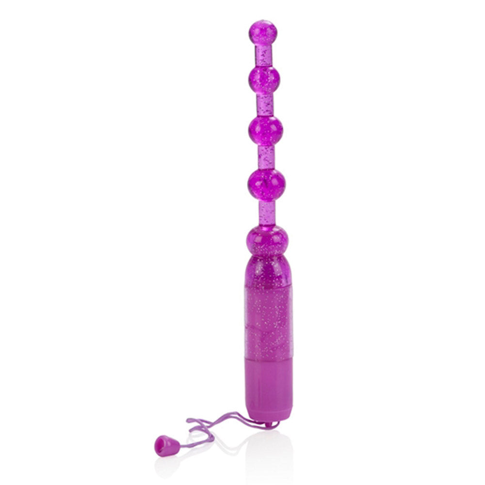 California Exotic Waterproof Vibrating Pleasure Beads - Purple My Sensual Secrets California Exotic Waterproof Vibrating Pleasure Beads - Purple My Sensual Secrets
