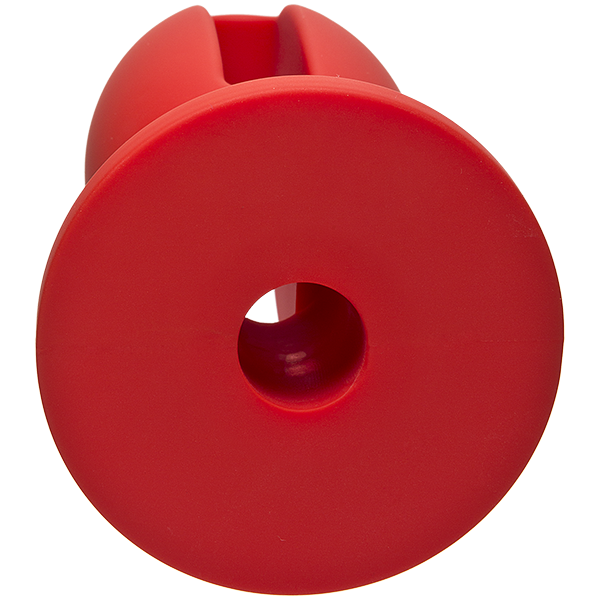 Kink Wet Works 4 inch Silicone Lube Luge Plug - Red