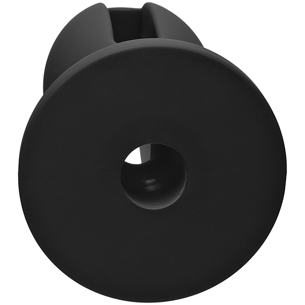 Kink Wet Works 5 inch Silicone Lube Luge Plug - Black