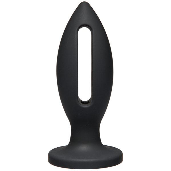 Kink Wet Works 5 inch Silicone Lube Luge Plug - Black