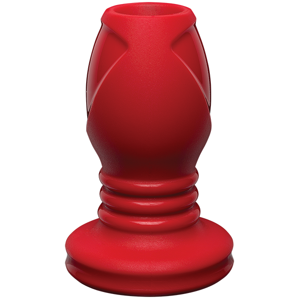 Kink Wet Works Explore Platinum Premium Silicone Plug 4 inch Red