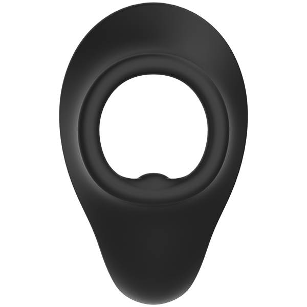 Kink Cock Jock Silicone Cock Ring - Black