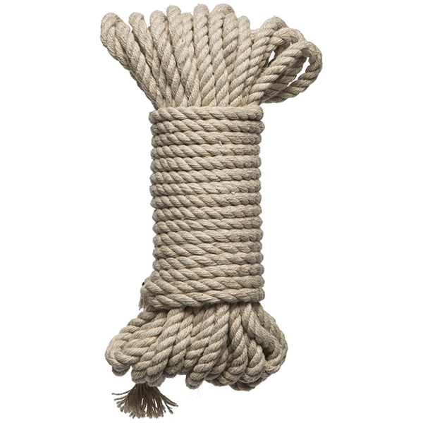 Kink Bind & Tie Hemp Bondage Rope - 30 ft