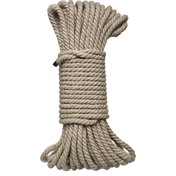 Kink Bind & Tie Hemp Bondage Rope - 50 ft