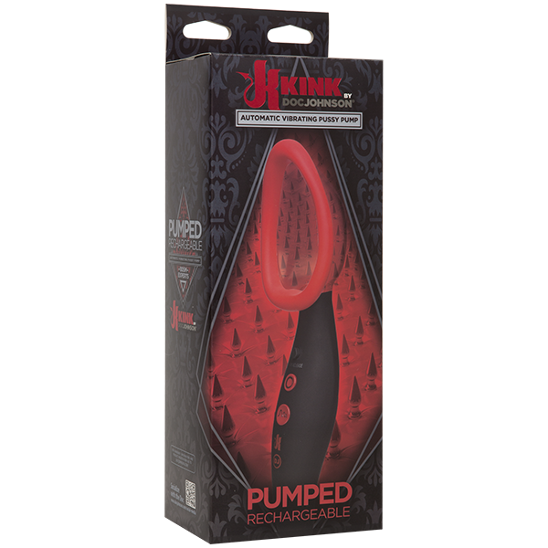 Kink Pumped Rechargeable Vibrating Sucking Vagina Pump