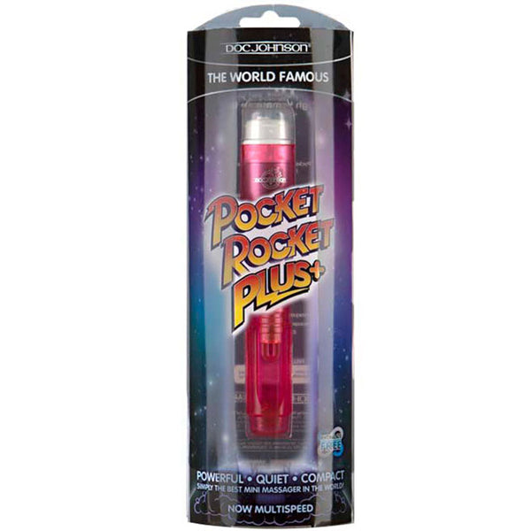Doc Johnson Pocket Rocket Plus:Red
