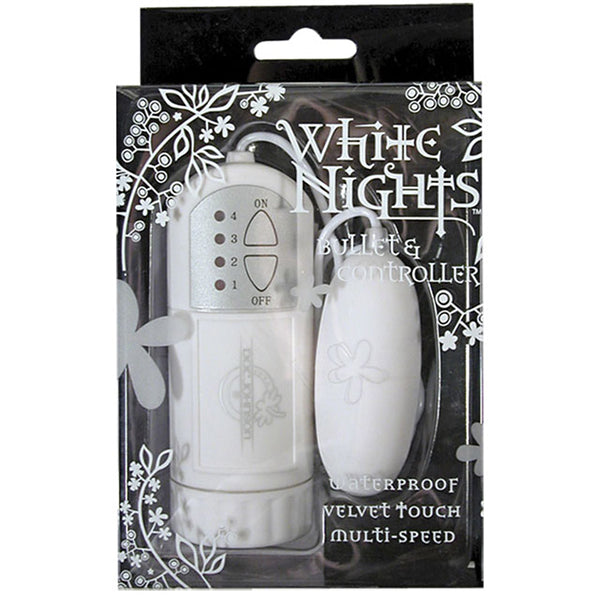 Doc Johnson White Nights: Controller with Bullet