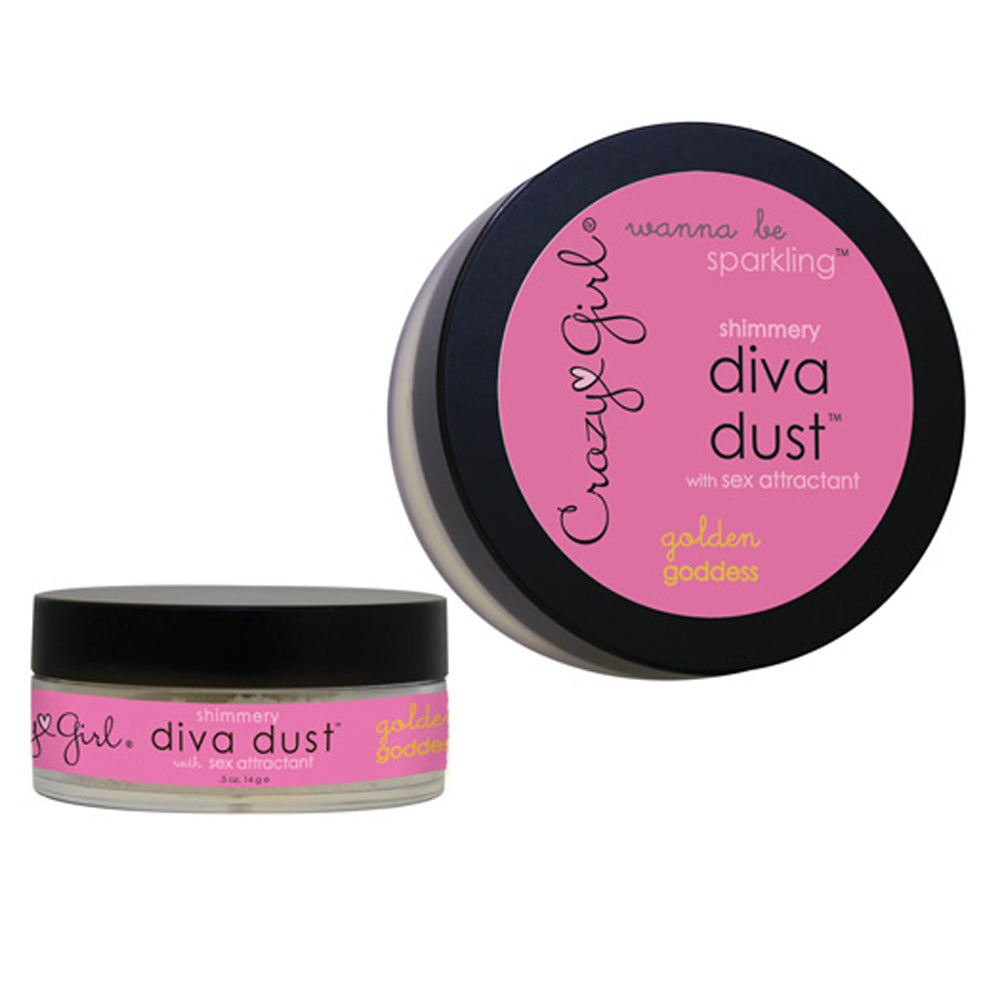 Crazy Girl Diva Dust Gold .5 Oz