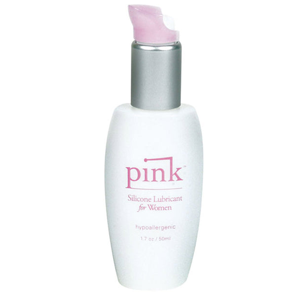 Pink Silicone Lube For Ladies 1.7 Oz