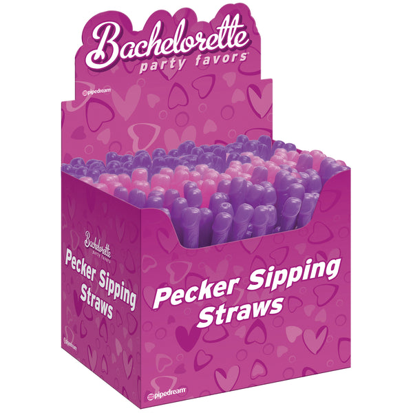 Pipe Dreams Bachelorette Party Favors Pecker Sipping Straws