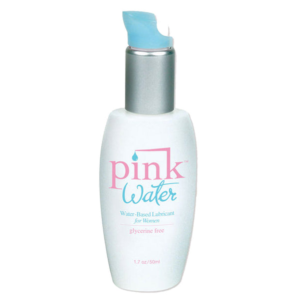 Pink Water Based Lubricant 1.7oz. Plastic Bottles