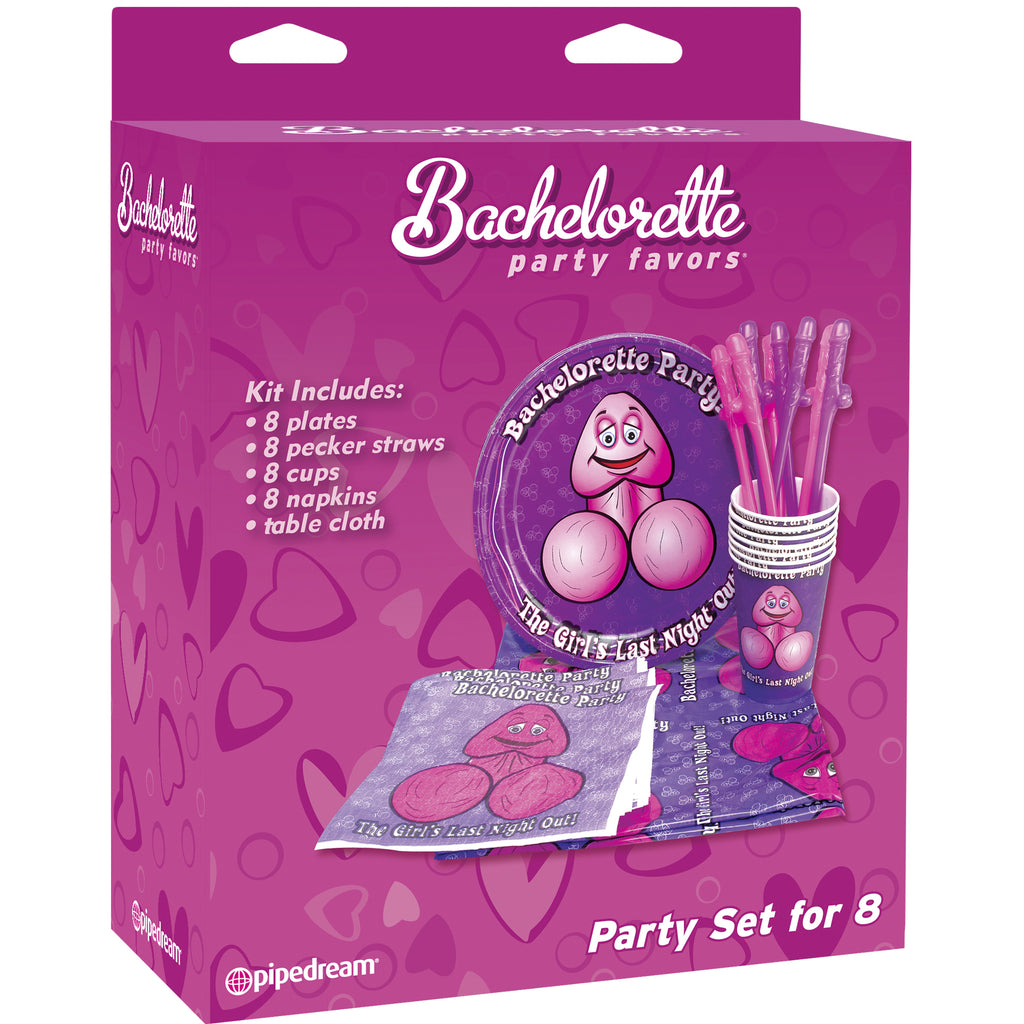 Pipe Dreams Bachelorette Party Favors 8 Piece Party Set