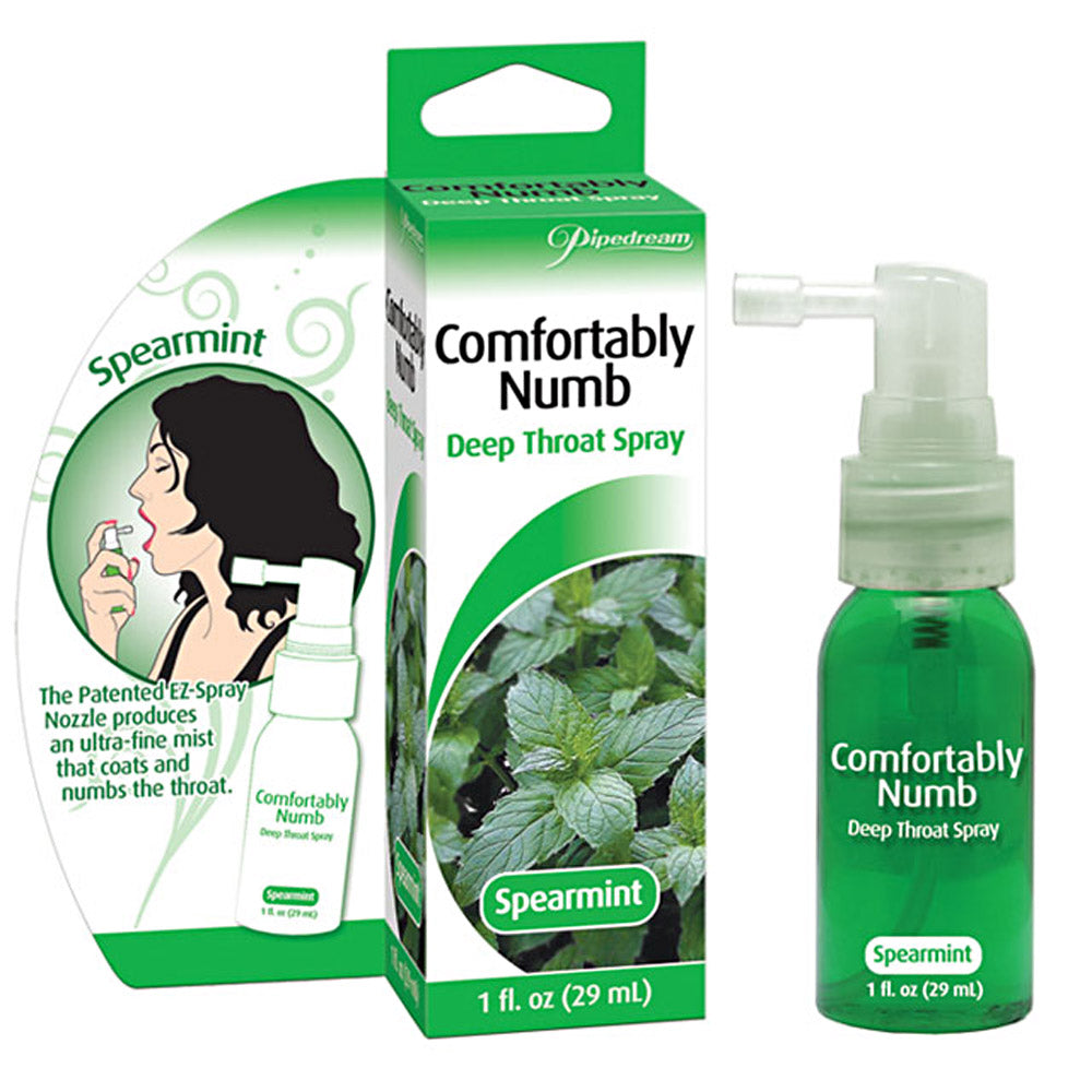 Pipe Dreams Comfortably Numb Deep Throat Spray Spearmint - (PACK OF 2)