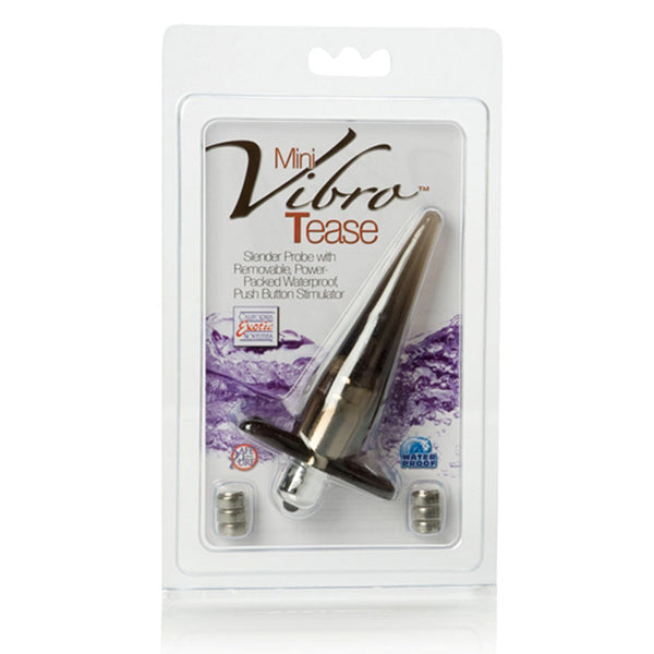 California Exotic Mini Vibro Tease - Smoke