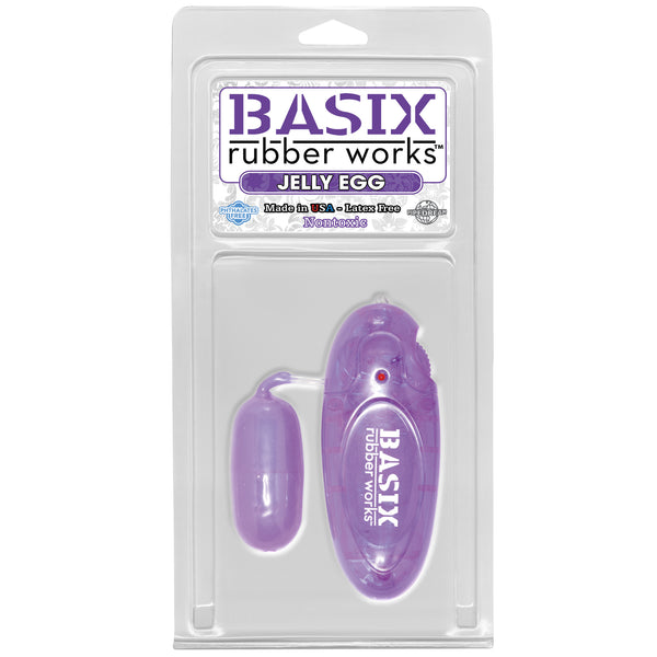 Pipe Dreams Basix Rubber Works - Jelly Egg