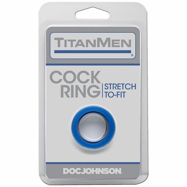 Titanmen Tools Cock Ring - Blue