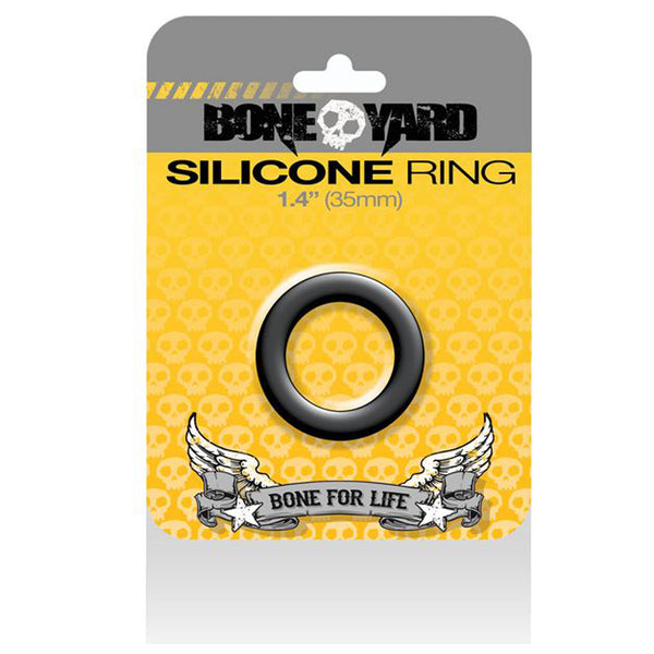 Boneyard Silicone Ring 35mm Black