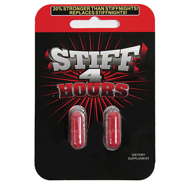 Stiff 4 Hours: 2 Pills Per Card (24/DP)