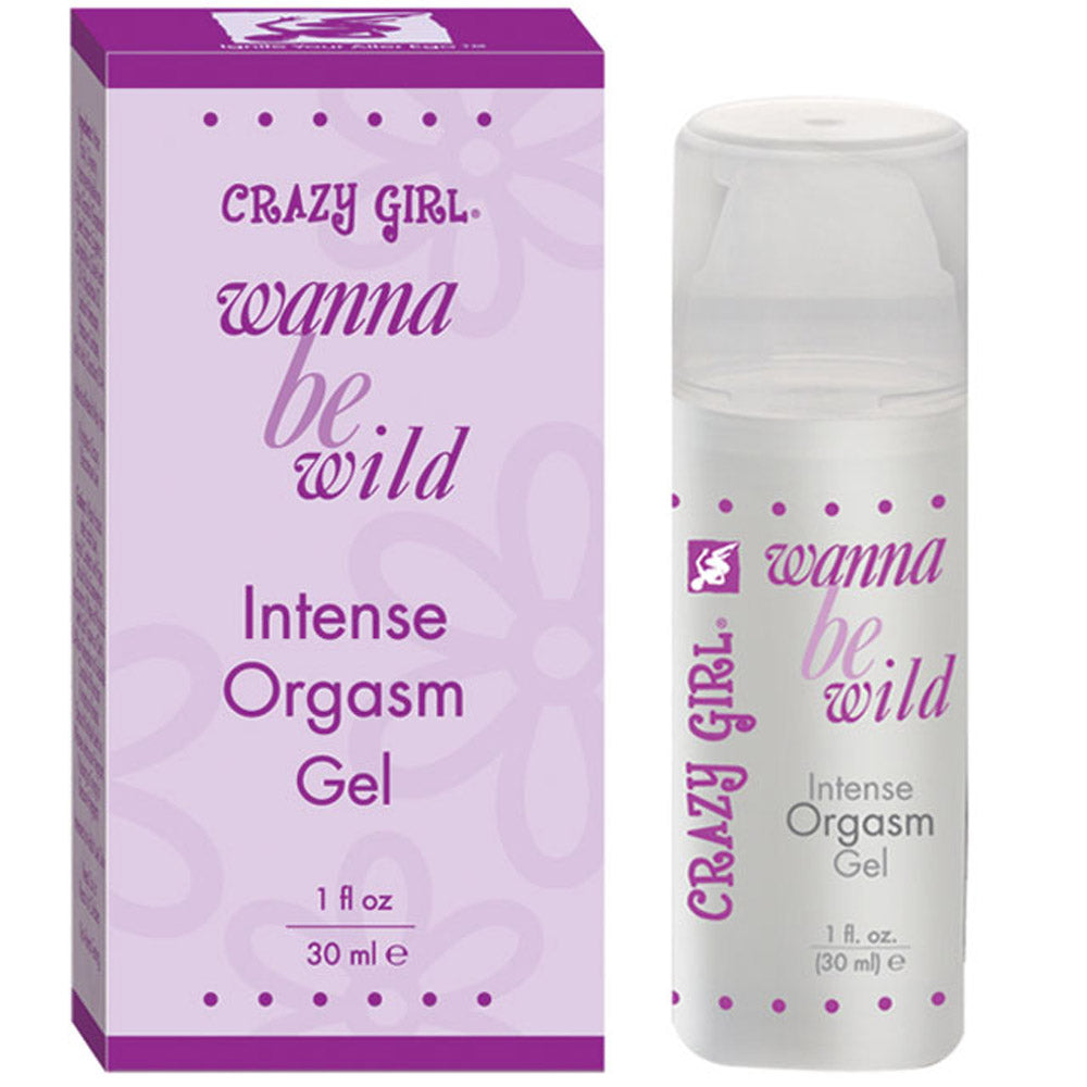 Crazy Girl Wanna Be Wild Orgasm Gel .5 oz.