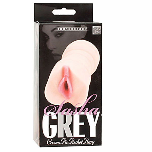 Doc Johnson Sasha Grey UR3 Cream Pie Pocket P*ssy with ID Glide 2.2 fl oz Waterbased Lube