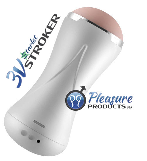 3v Talking and Vibrating Starlet Stroker - Kimberly Chi