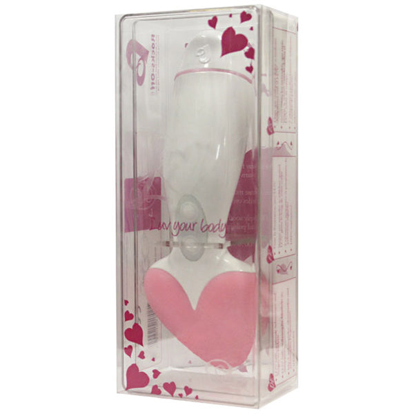 Rocks Off Luv Massager White Pink