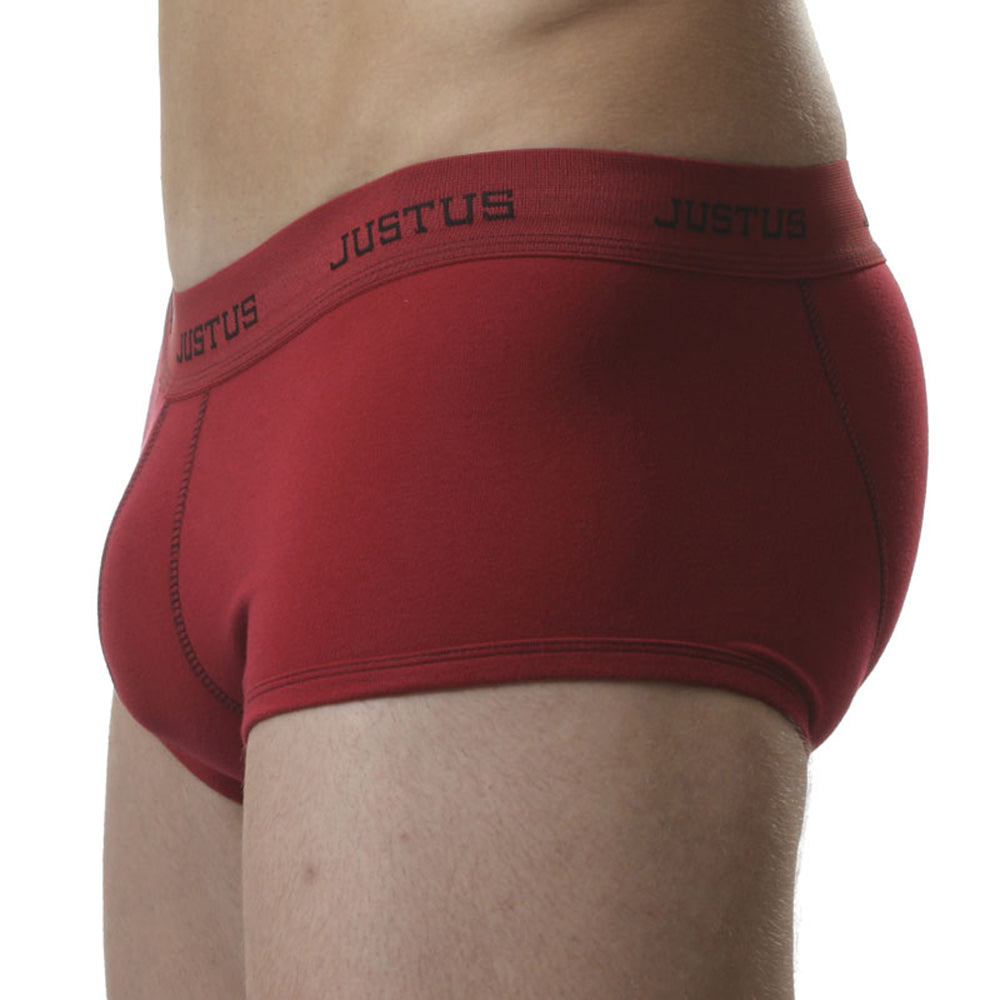 JB Fitted Trunk Red with Black Stitch S