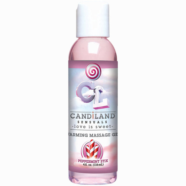 CandiLand Peppermint Warm Massage Oil 4oz
