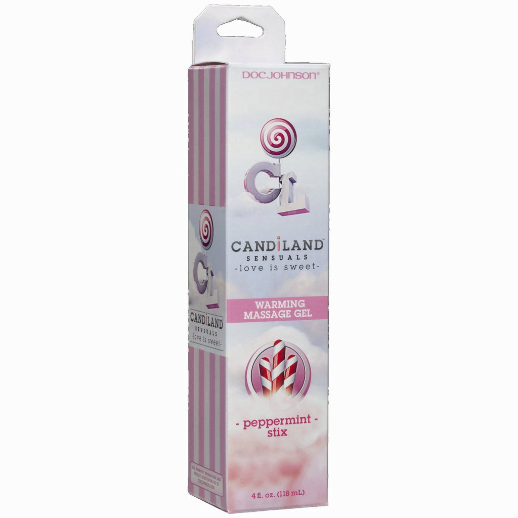 CandiLand Peppermint Warm Massage Oil 4oz