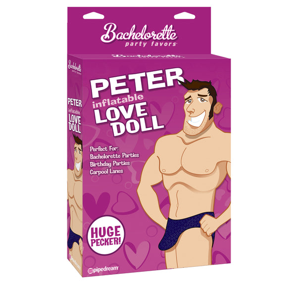 Pipe Dreams Bachelorette Party Favors Peter Inflatable Love Doll - (PACK OF 2)