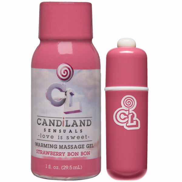 Candiland Sugar Buzz Massager Set - Strawberry Bon Bon