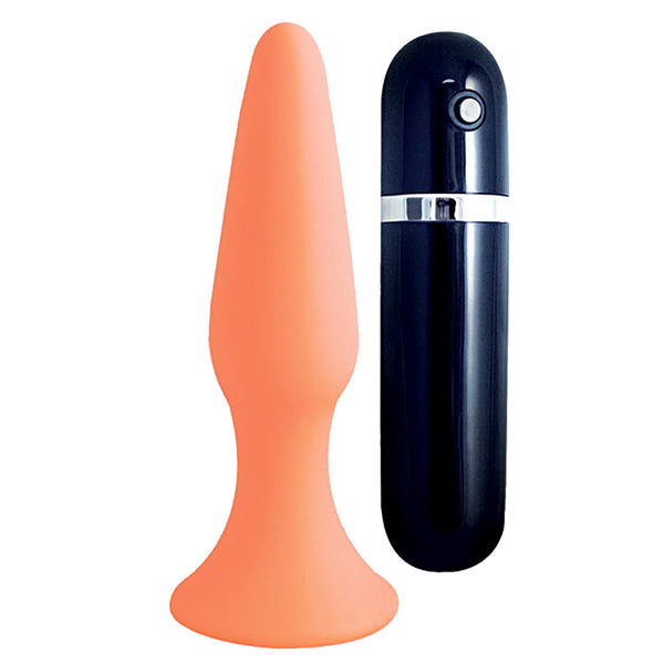 My 1st Silicone Surge Vib Buttplug Flesh