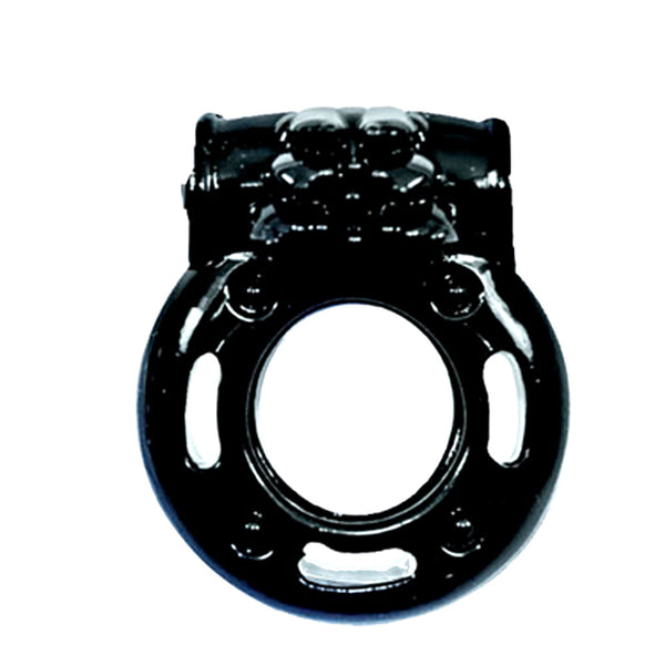 Nasstoys Macho Stallions Cock Ring Vibrator Black