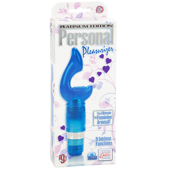 California Exotic Platinum Edition Personal Pleasurizer - Blue