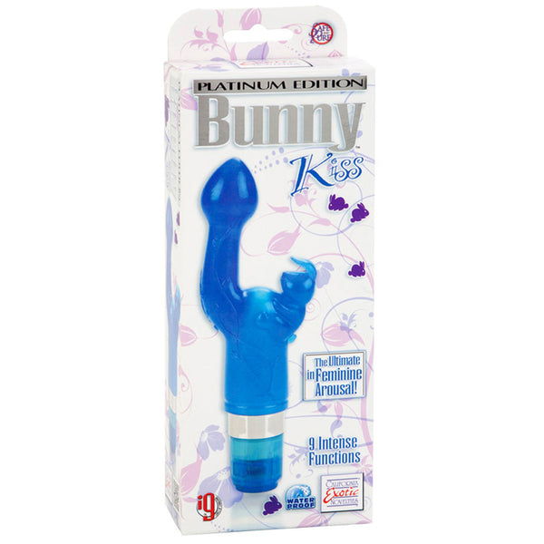 California Exotic Platinum Edition Bunny Kiss - Blue
