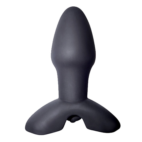 Velvet Plush Silicone Fulfiller Vibrating Plug