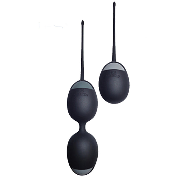 Velvet Plush Kegel Trainer Kit Black