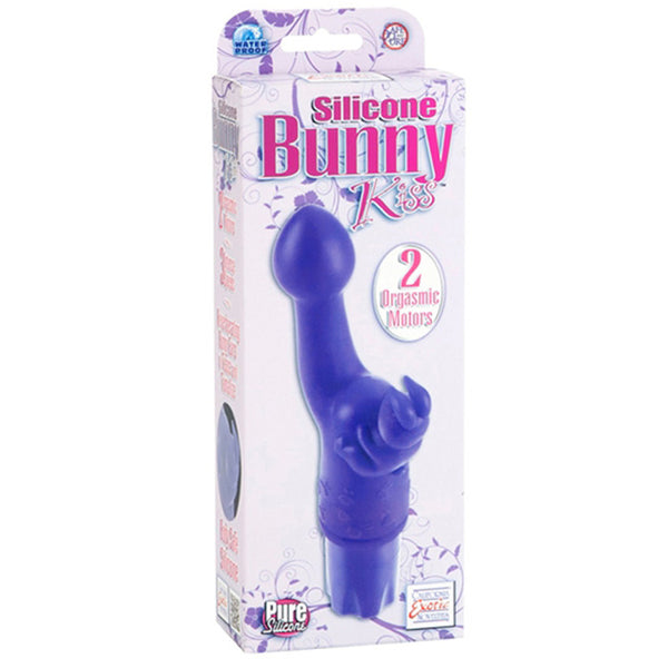 California Exotic Silicone Bunny Kiss - Purple